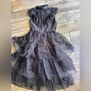 Wednesday Dress Costume Cosplay for Women Outfit Sz Small